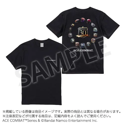 ACE COMBATシリーズ30周年 オリジナルTシャツ