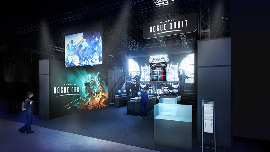 GUNDAM ROGUE ORBIT Booth Image